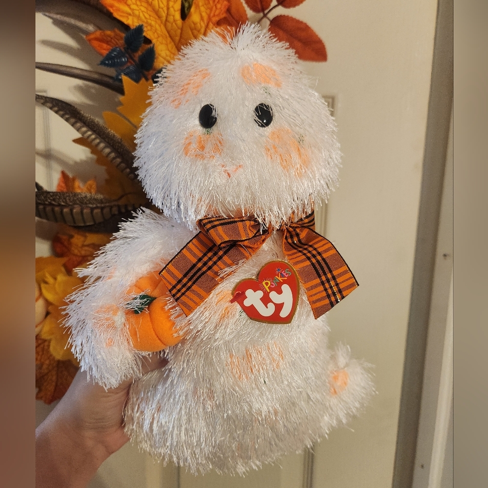 👻 5 For 25 NWT Ty Halloween Plush with Orange Accents